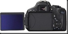 Canon T3i Retractable LCD