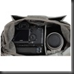 The Retrospective 20 gives up some of the laptop pocket in exchange for a wider main pocket, allowing two mid-size DSLRs with lenses to be stored side-by-side.
