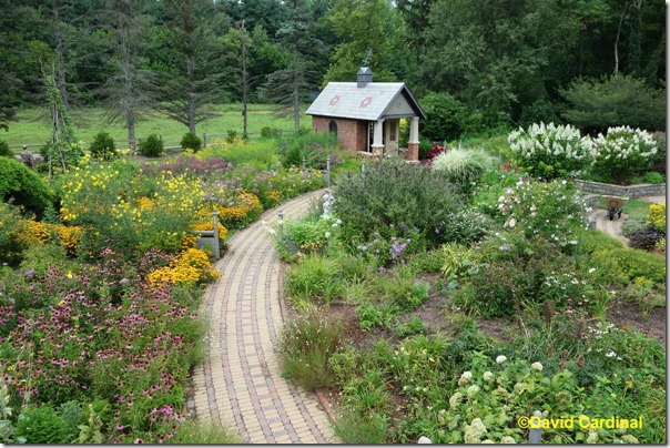 At 20MP, the Sony RX100 has plenty of detail to capture challenging landscape images like this one of the "Calendar Garden" in Amish country, Indiana.