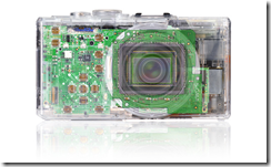 The APS-C Size (same as Nikon DX) sensor makes up a large part of the Sigma DP1x. It is huge compared to a typical point and shoot sensor.