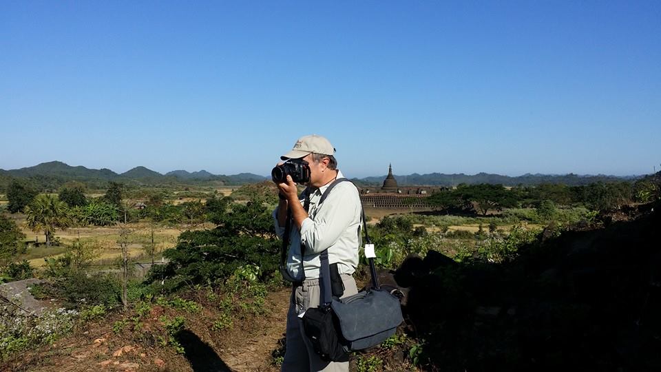 David using the Think Tank Retrospective 7 on his recent photo tour to Cambodia and Myanmar. Photo by Ed Reinke.