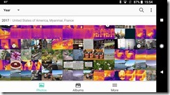 Moments easily organizes your images