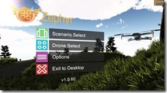 Zephyr Welcome screen options
